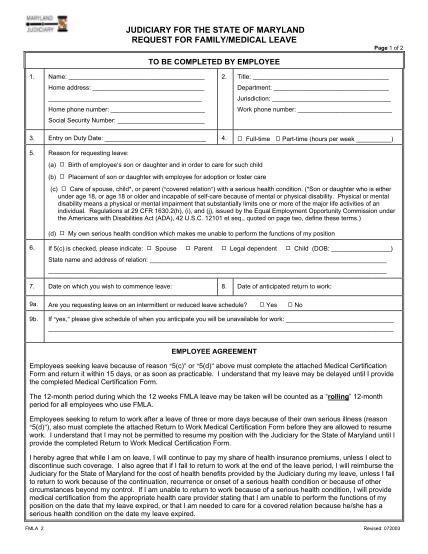 22912806-request-for-fmla-form-maryland-judiciary-courts-state-md