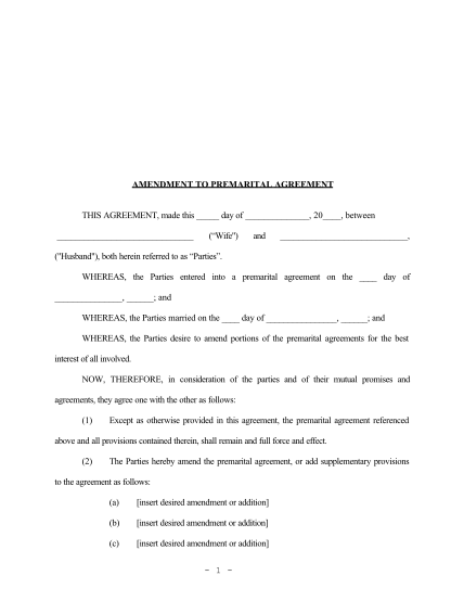 2315515-ohio-amendment-to-prenuptial-or-premarital-agreement