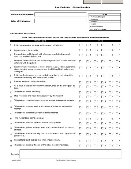 232104-fillable-peer-evaluation-of-internresident-form