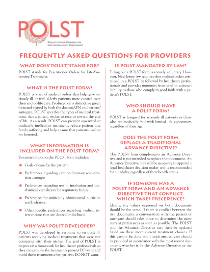 23241620-frequently-asked-questions-for-providers-what-does-polst-stand