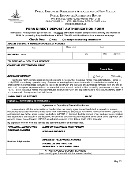 23272040-pera-direct-deposit-authorization-form-public-employees