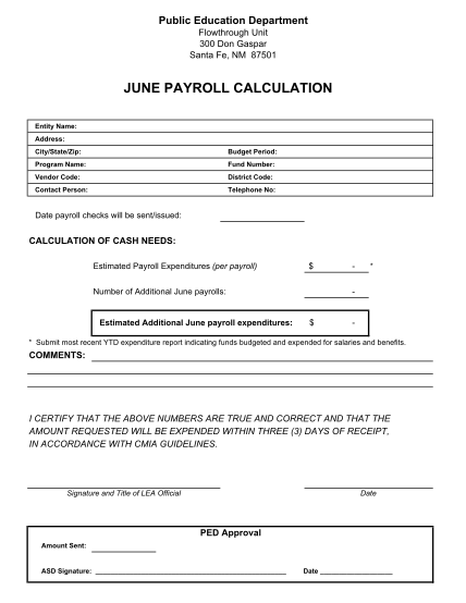 23285759-june2008-payroll-form-3-new-mexico-state-department-of-ped-state-nm
