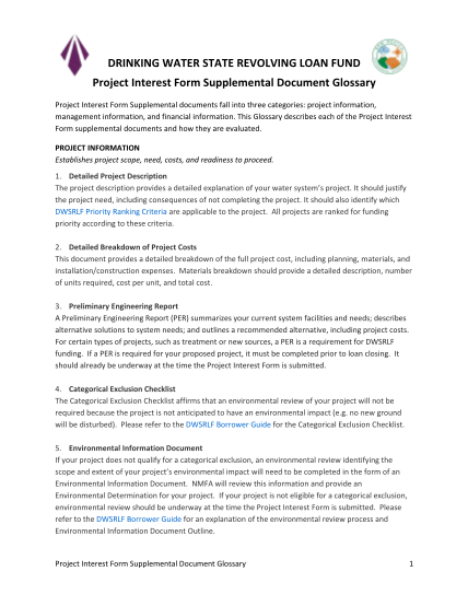 23290653-project-interest-form-supplemental-document-glossary-nmenv-state-nm