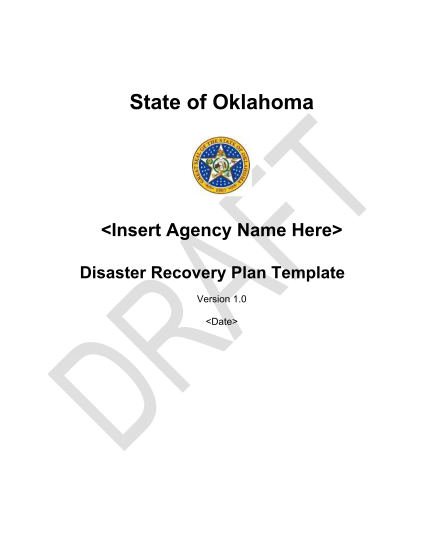 23400597-disaster-recovery-plan-template-a-template-for-creating-a-disaster-recovery-plan-for-the-mosaic-project-okdhs