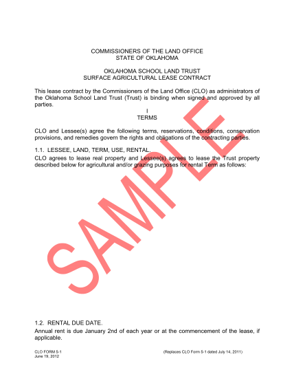 23511114-sample-surface-lease-contract-commissioners-of-the-land-office-clo-ok
