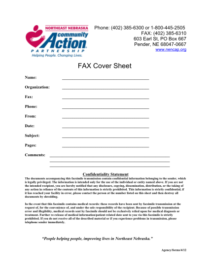 236429758-fax-cover-sheet-northeast-nebraska-community-action-nencap