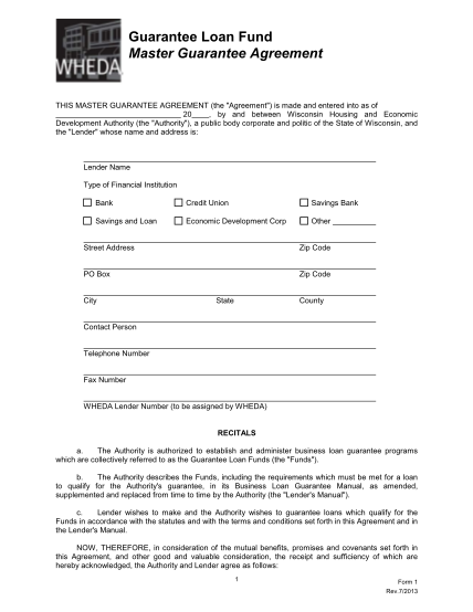 23849674-wheda-master-guarantee-agreement-form-1-wisconsin-housing