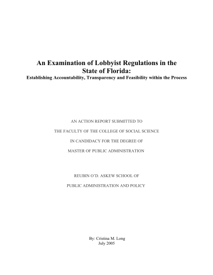 23985248-an-examination-of-lobbyist-regulations-in-the-state-of-florida-askew-fsu