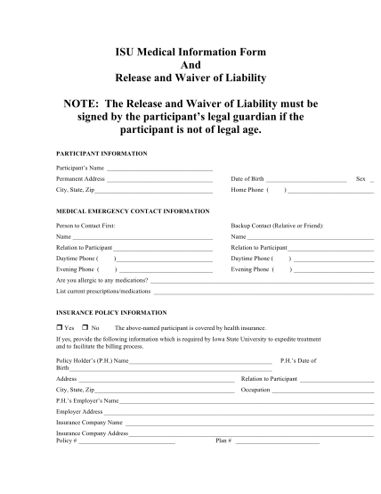 24193947-isu-medical-information-form-and-release-and-waiver-of-liability-isek-iastate