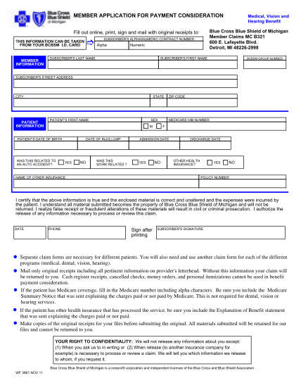 24258930-fillable-blue-cross-of-illinois-application-for-payment-consideration-form-lssu