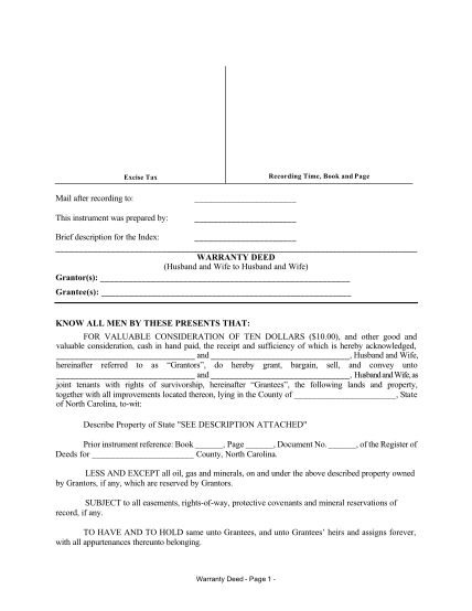 24 How To Fill Out A Warranty Deed Free To Edit Download And Print Cocodoc 2643