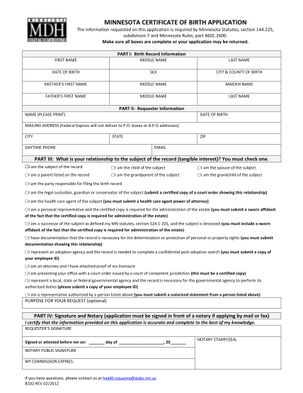 244870-fillable-minnesota-certificate-of-birth-application-fillable-form-health-state-mn