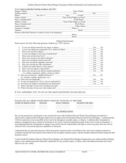 245820345-emergency-medical-information-and-authorization-for1pdf-southern-missouri-district-royal-rangers-emergency-medical-information-and-authorization-form-somoag