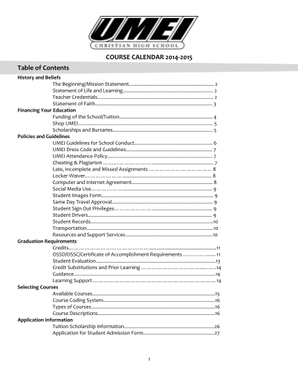 246329077-course-calendar-2014-2015-table-of-contents-umei-umei