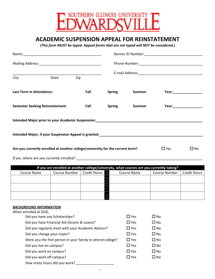 24717257-academic-suspension-appeal-for-reinstatement-siue