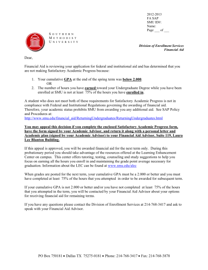 24758495-satisfactory-academic-progress-notification-and-cover-letter-smu