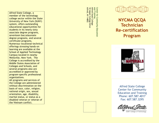 24779994-re-certification-brochure-alfred-state-college