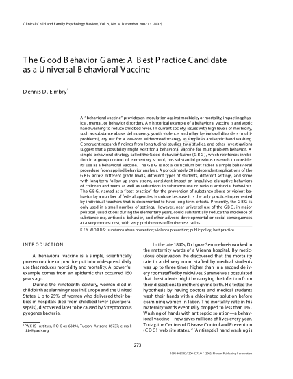 24785892-the-good-behavior-game-a-best-practice-candidate-as-a-universal-evolution-binghamton