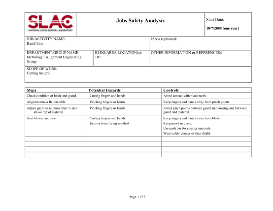 24818036-job-safety-analysis-jsa-form-www-group-slac-stanford-www-group-slac-stanford