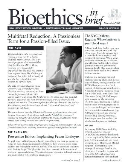 24854103-05046-bioethics-in-brief-suny-upstate-medical-university-upstate
