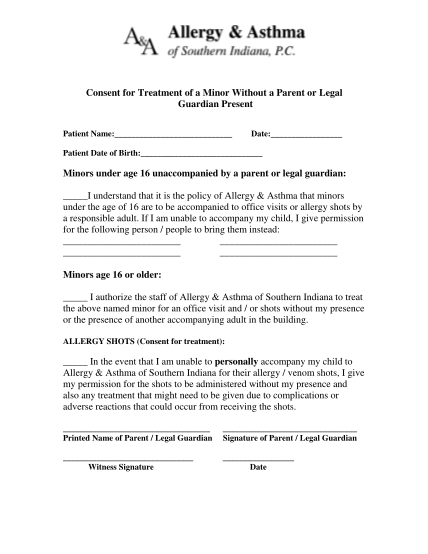 249732170-consentfortreatmentwithoutparentpresentpdf-consent-for-treatment-of-a-minor-without-a-parent-or-legal