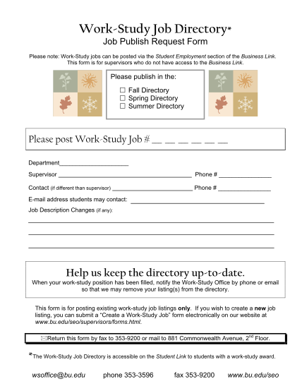 25463814-work-study-job-directory-publish-request-form-bu