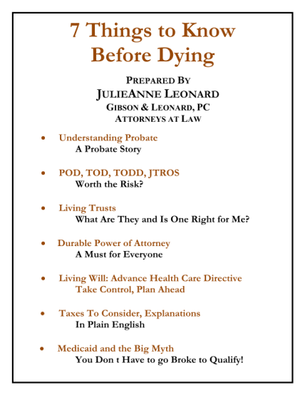 255423-7_things_to_kno-w_before_dying_-february_2011-7-things-to-know-before-dying--ruidoso-law-firm-julieanne--aarp-forms