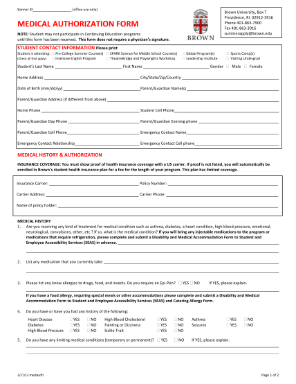 25555041-medical-authorization-form-brown-university-wwwcit-brown