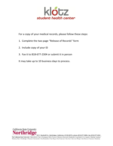 25649693-for-a-copy-of-your-medical-records-please-follow-these-steps-1-csun