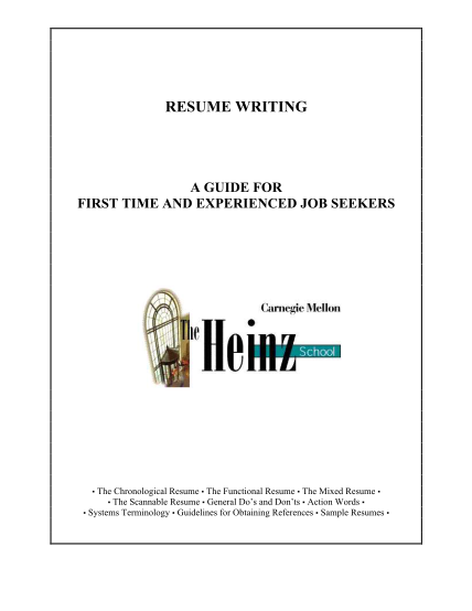25669327-resume-writing-ppm-8-5-08-carnegie-mellon-university-wp-multi-heinz-cmu