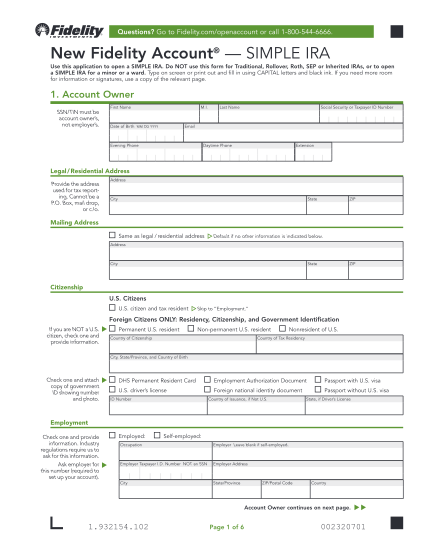 257-fillable-fidelity-simple-ira-account-application-form