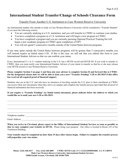 25714187-transfer-release-form-case-western-reserve-university