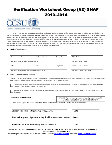 25741599-2013-14-verification-worksheet-group-v-2-snap-ccsu