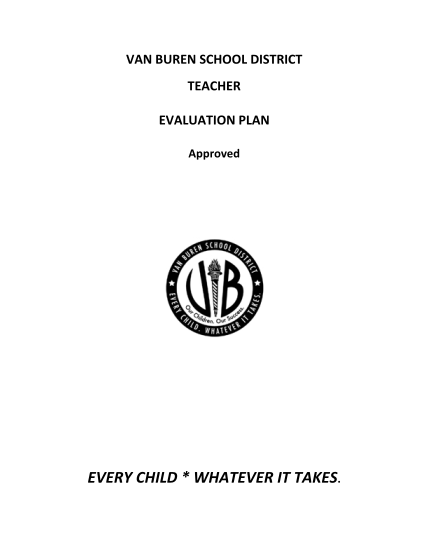 257984881-teacher-evaluation-plan-van-buren-school-district