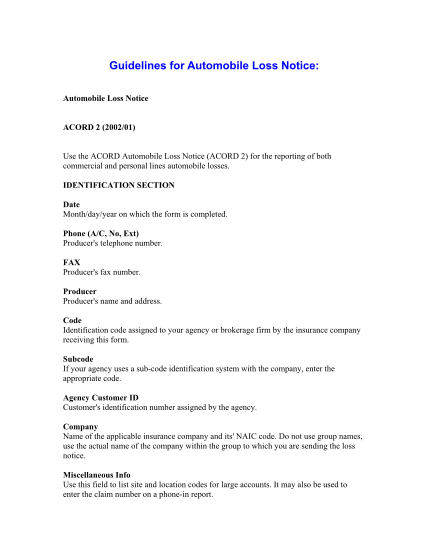 258398762-guidelines-for-automobile-loss-notice