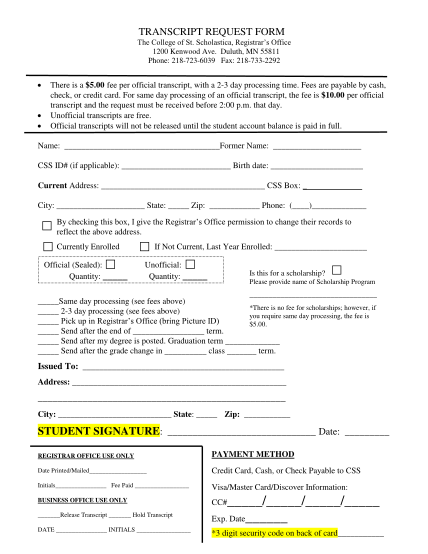 25845477-fillable-college-of-st-scholastica-transcript-request-form-resources-css