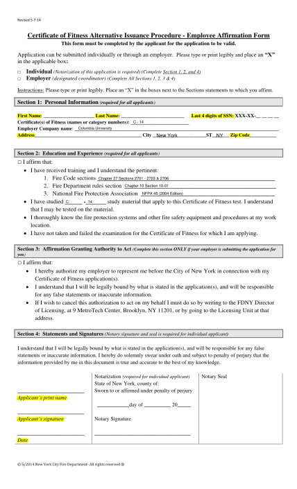25860801-certificate-of-fitness-application-employee-affirmation-form
