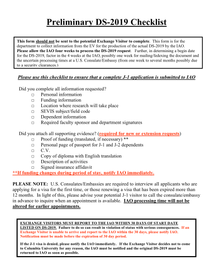 25862122-preliminary-ds-2019-checklist-and-form-columbia-university-cumc-columbia