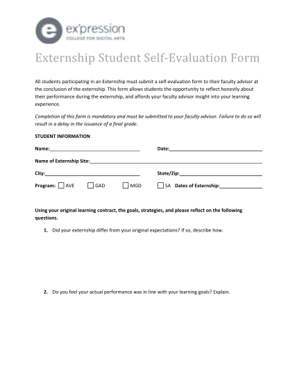 258890876-externship-student-self-evaluation-form-expression-students-students-expression