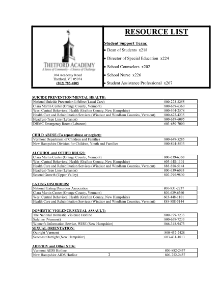 259760461-community-health-resources-thetford-academy-thetfordacademy
