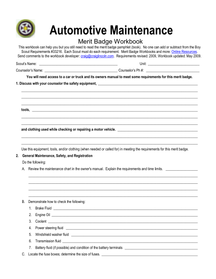 259846620-automotive-maintenance-merit-badge-worksheet-pdf