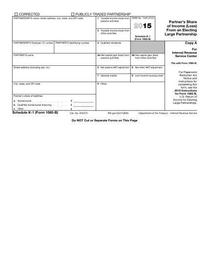 259943547-2015-form-1065-b-schedule-k-1-partners-share-of-income-loss-from-an-electing-large-partnership-irs