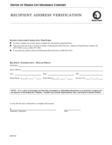 25999-fillable-mutual-of-omaha-employment-verification-form