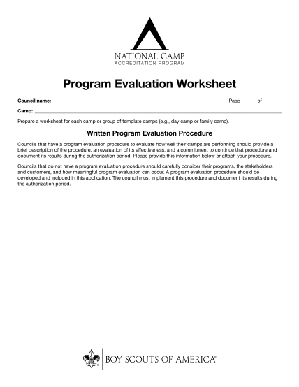 260113704-program-evaluation-worksheet-scouting-scouting