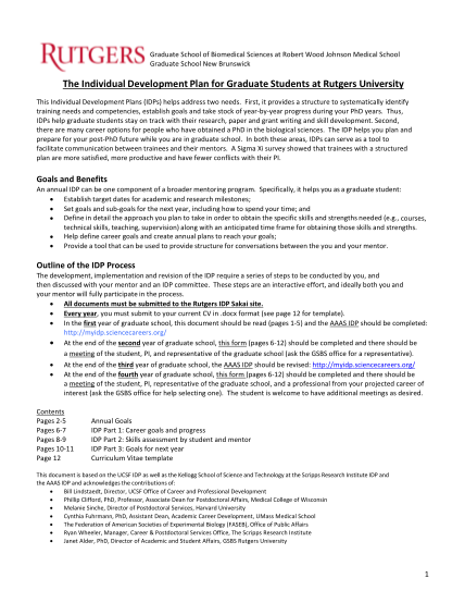260251416-the-individual-development-plan-for-graduate-students-at-rwjms-umdnj