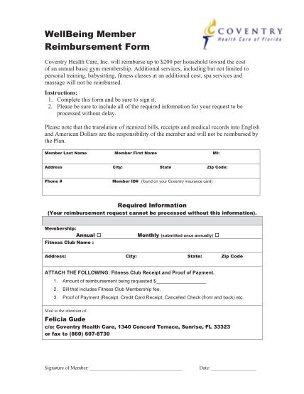 260434210-wellbeing-member-reimbursement-form