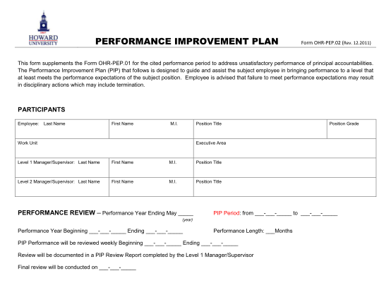 26044746-performance-improvement-plan-pip-office-of-human-resources-hr-howard