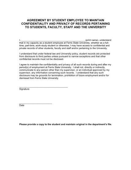 20 memo to employees about confidentiality - Free to Edit, Download ...