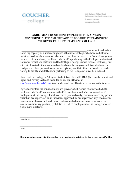 260655316-agreement-by-student-employee-to-maintain-confidentiality-goucher