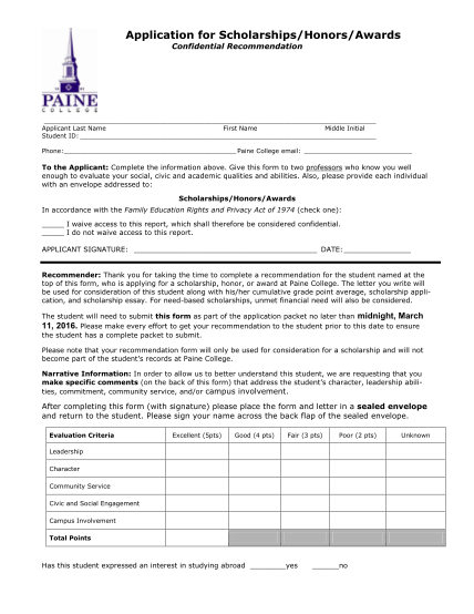 260738255-application-for-scholarshipshonorsawards-paine-college-paine
